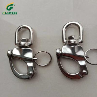 China Stainless Steel Stainless Steel Swivel Snap Shackle for sale