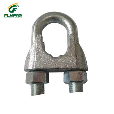 China Malleable Iron / Stainless Steel 316 Or 304 Rigging Ties Galvanized Adjustable Cast Iron Wire Rope Clip for sale