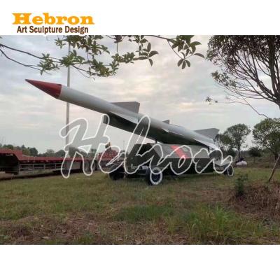 China China 1:1 large rockets model sculpture custom military model fighter model sculpture for sale