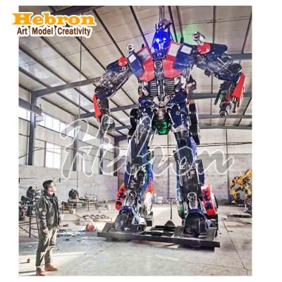 China China Metal Statue Outdoor Big Optimu Bait , Bumble Bee , Err Robot Big Outdoor Sculptures for sale