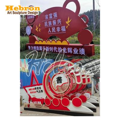 China China Outdoor Advertising Professional Board Gas Station Stand Remote Control Pylon Sign for sale