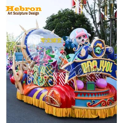 China China Festival Great Lantern Exhibition Parade Floats in Fiberglass for sale