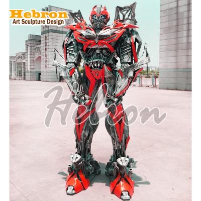 China Wedding TV Decoration Amusement Park Movie Roles Custom Products Led Robot Costumes Suit for sale