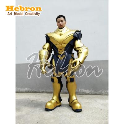 China Marrying Adult Men Thanos Marvel Cosplay Suit Decoration Superhero Mascot Costume A Helmet And Armor For Sale for sale