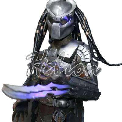 China Wedding Realistic Predator Decoration Full Body Costume Exhibition Event Cosplay Realistic Life-Size Predator For Sale for sale