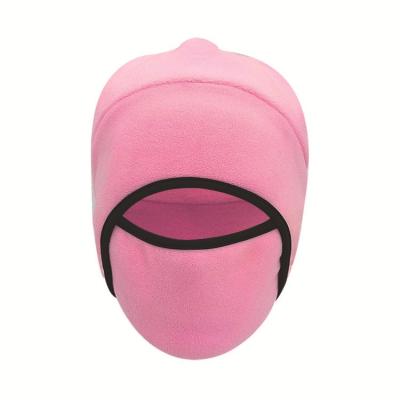 China Wholesale Headwear Winter Balaclava Dobby Fleece Hat Warm Face Mask Head Beanie Cap for sale