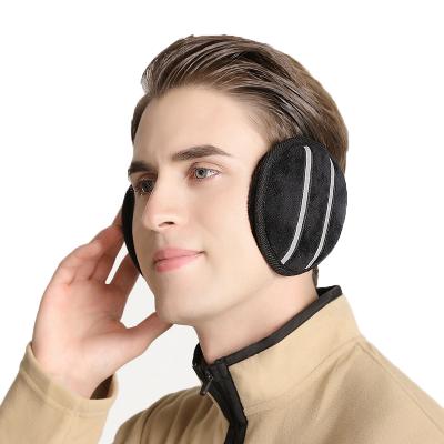 China Warm Unisex Solid Soft Ear Muffs Winter Warmers Earmuffs Reflective Brand Thermal Ear Muff Winter for sale