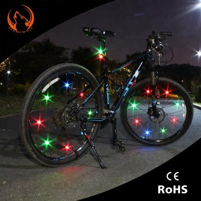 China Warning Mini Regular Programmable Plastic LED Bicycle Wheel Light for sale