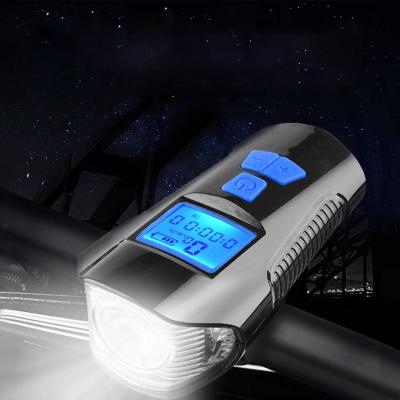 China ABS bicycle super bright waterproof headlights and code table environmental protection cycling equipment for sale