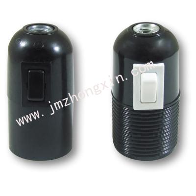 China Screw China Manufacture Light Bulb CE E27 Lamp Socket Bakelite for sale