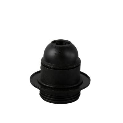 China Screw Bulb E27 Threaded Pet Lamp Socket With Lock Ring for sale