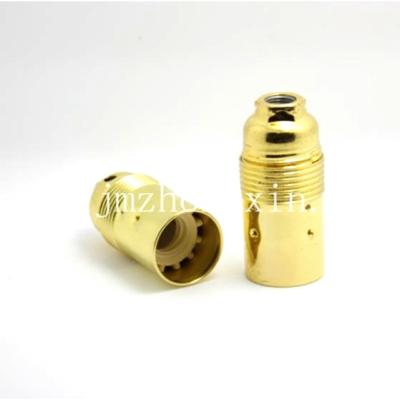 China Jiangmen Chandelier Industry Screw E14 Lamp Holder Metal Socket Product for sale