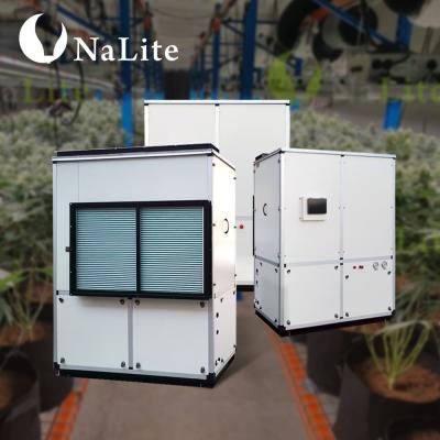 China Grousehouse HVAC Air Handling Unit Nalite Indoor Grow Room Dehumidifier Portable Purifier 20Kg/H 50L Duct Mounted Industrial Air Dehumidifier for sale