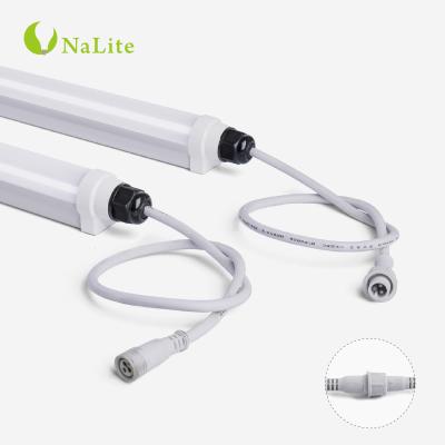 China Seed starting ip65 5 years warranty ETL 6500k 9000k grow light waterproof led tube for indoor clone grow vertical farm grow for sale