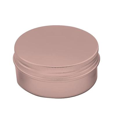 Chine 60g 80g 100g 120g Lotion White Aluminum Jar Metal Tin Container à vendre