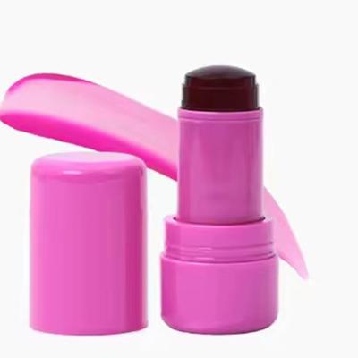 China 3ml Matte Small Slim Lip Round Frosted Empty Lipstick Tubes Custom Balm Containers Packaging for sale