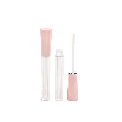 China Hot Stamping Logo Slim Leather Lipstick Tube Suitable For All Skin Types With Various Colors for sale