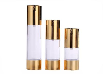 China Cream Foundation Pump Bottle Airless Dispenser Bottles  15ml 30ml 50ml for sale