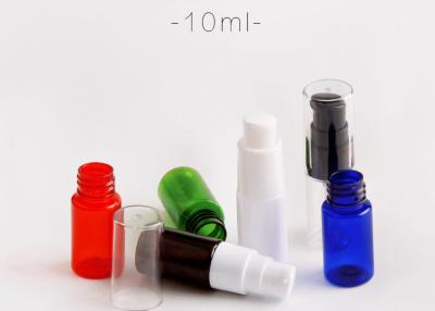 China Transparent Plastic Material Bottle 10ml Non Spill With Full Cover Cream Pump for sale