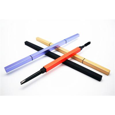 China Waterproof New Type - 2 in 1 Eyebrow Pencil Smudge Proof Vegan Eyebrow Pencil for sale