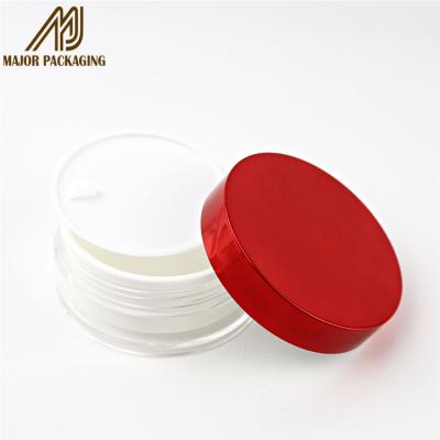 China 100% Virgin Double Lip Jar 130g Cream Jar Container Hot Selling Wall Jar Cream Material Cream Material for sale