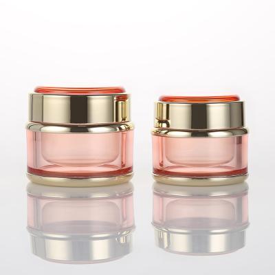 China Wholesale Refillable 30g 50g Face Cream Face Cream Package For Men Round Cosmetic Jars Makeup Container for sale