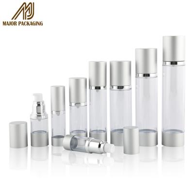 China Whitening Serum Factory Directly Spray Bottle Cosmetic Plastic Travel Package Aluminum Cap for sale