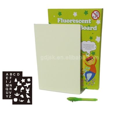 China Glow In The Dark Professional Good Prices Customized Interesting Drawing Painting Board For Kids Play for sale