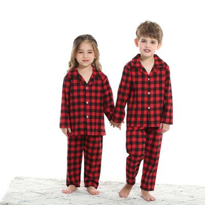 China Breathable Autumn and winter home wear cross-border children's clothing spring and autumn long-sleeved pajamas wholesale sleepwear for sale