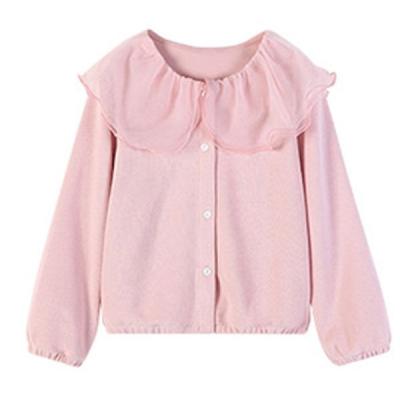 China Breathable The new fall 2023 children's shirt fashion embroidery bow style for girls  Long-sleeved shirt Fashion sweet shirt for sale