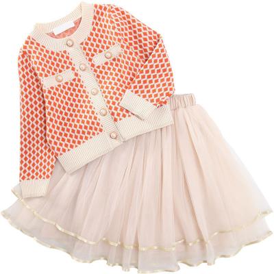 China Anti-wrinkle Baby clothing Girl spring and autumn new design dress children's set skirt wholesale for sale