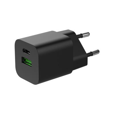 China Mobile Phone/Tablet/Laptop CE CB ROHS ERP kc Certified USB-A+USB-C GaN Tech 30W Wall Charger EU KU USA R-U Black Fast White for sale