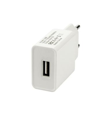 China Mobile Phone OEM US/EU Plug 1 USB 1A USB Wall Charger Intertek USB Charger Adapter for sale