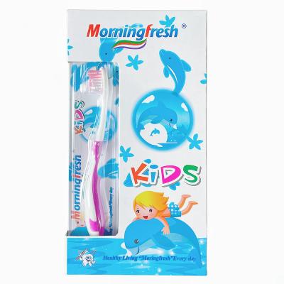 China For children's toothbrush cute dolphin children's toothbrush factory direct sale home use morningfresh cleaning oral hygiene for sale