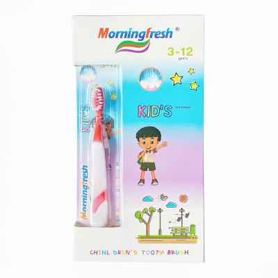 China For morningfresh home children's factory use direct sales toothbrush two color soft stiffens eraser cleaning toothbrush for sale