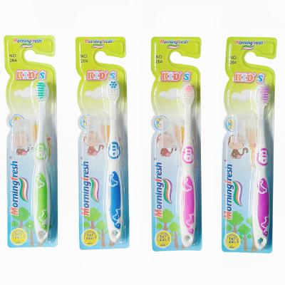 China For fresh face children's morningfresh children's factory use toothbrush factory direct sales monkey hair oral cleaning soft toothbrush for sale