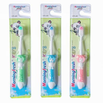 China Factory direct sales new home use toothbrush children's launch morningfresh cleaning soft bristles care oral toothbrush for sale