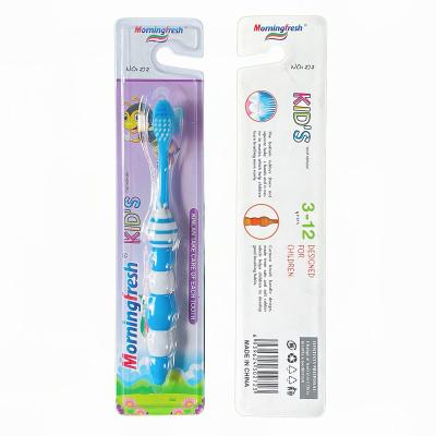 China For children's new home toothbrush factory direct sales morningfresh soft bristle cleaning cute bee type soft toothbrush for sale