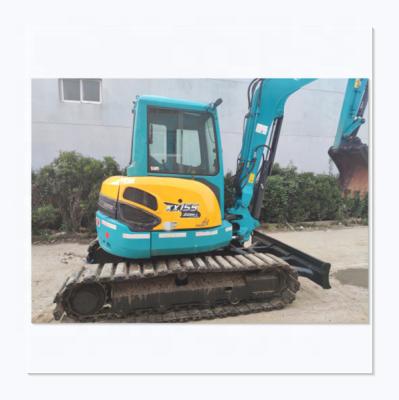 China Machinery used KX155 mini excavators with low hours and good quality hot sale in Canada 0.16m3 for sale