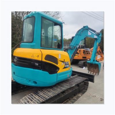 China Japanese used 5ton mini excavator KX155 used machinery for sale in China 0.16m3 for sale