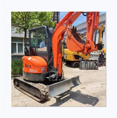 China Best selling HITACH used mini excavator ZX30 used mini digger 3TON excavator Made in Japan 0.046m3 for sale