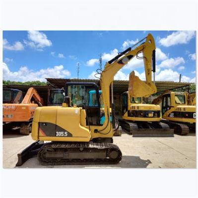 China Nice Quality Used Excavator 5 TON CAT 305 Used Mini Excavator For Sale 0.39m3 for sale