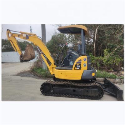 China Nice Quality Used Used Excavator 3TON PC35 Mini Excavator For Sale 0.11m3 for sale