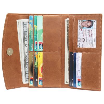 China Funny Waterproof Vintage Men Wallet Embossing Clutch Long Clip Leather Multi-Card Wallets Money Clips Genuine Leather Men Card Holder for sale