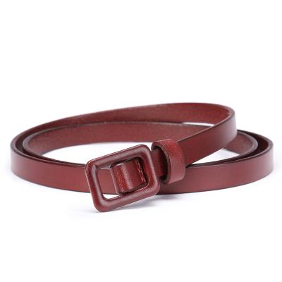 China High Quality Westal Ladies Fashion Belts Vintage Jeans Belt Leisure Girls Cowhide Genuine Leather Belt For Women for sale