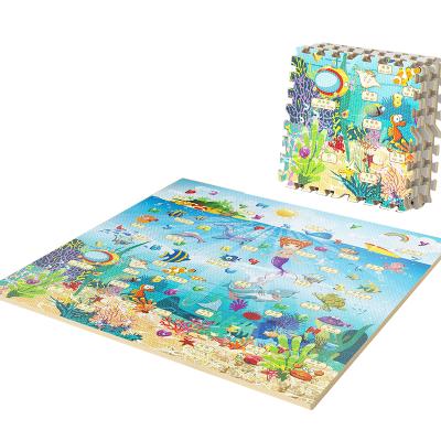 China Toy EVA Foam Kids Play Mat Splice Sheet Soft Floor Mat Baby Crawling Mat 60x60x1.2Cm for sale