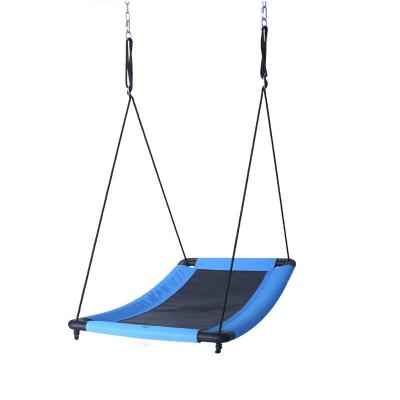 China Modern Rectangle Kids Swing Outdoor Canvas Tree Swing Hanging Basket Swing for sale