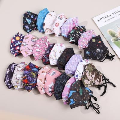 China Simulation Shape Children Christmas Digital Printed Cotton Maskes Washable Face Mask Custom Masks Wholesale Reusable Fashion And Party for sale