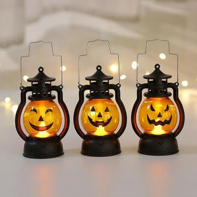 China Simple Chirstmas Decor Box Package Halloween Decoration Led Pumpkin Lantern For Kids Halloween Party for sale