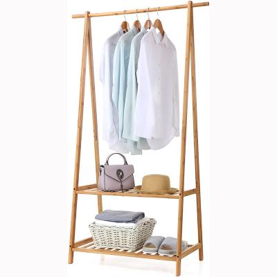 China Minimalist Clothes Rack Extra Large Portable Garment Rack 2-Tire Storage Box Shelves for Entryway and Bed Room Patented Design for sale